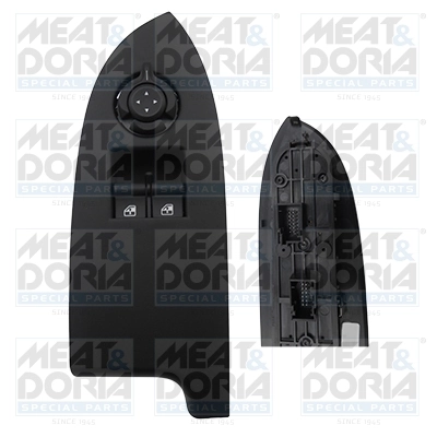 Switch, window regulator